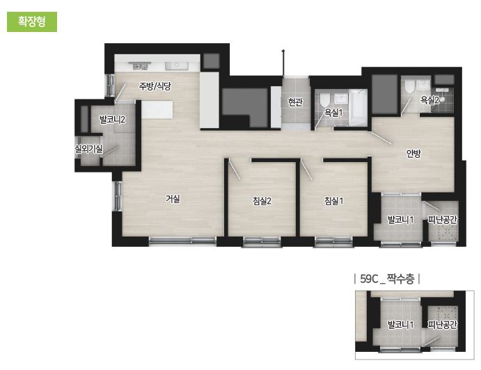 청계Sk뷰-59C-평면도