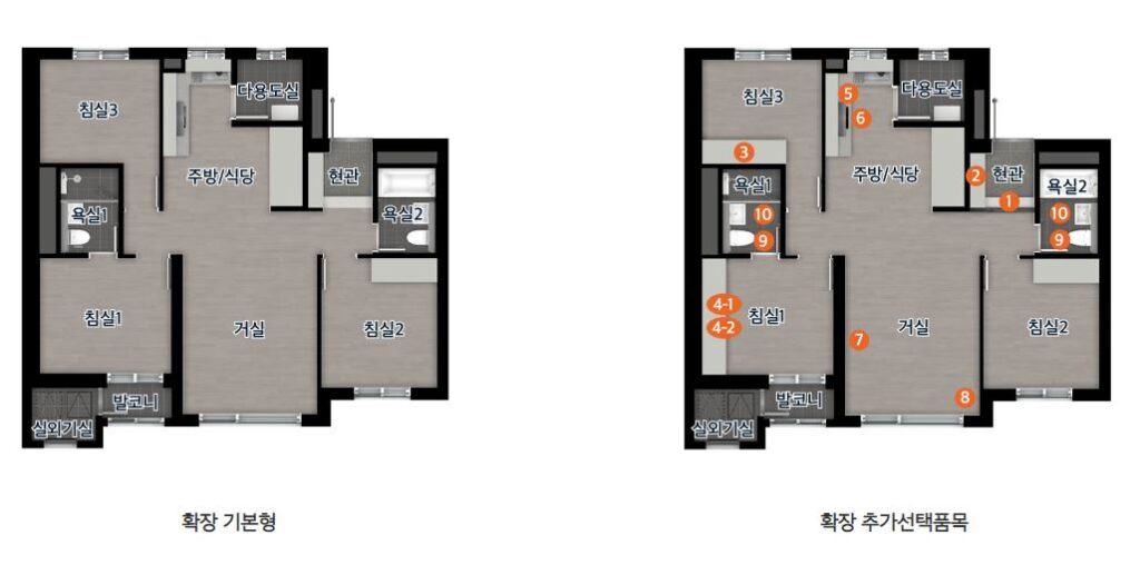 답십리 e편한세상 59A 평면도