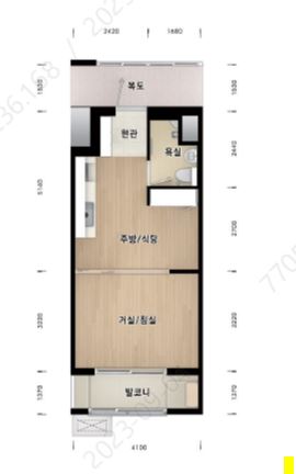 위례35단지 13평 평면도