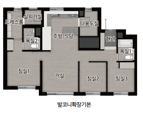 제물포 e편한세상 59A 평면도