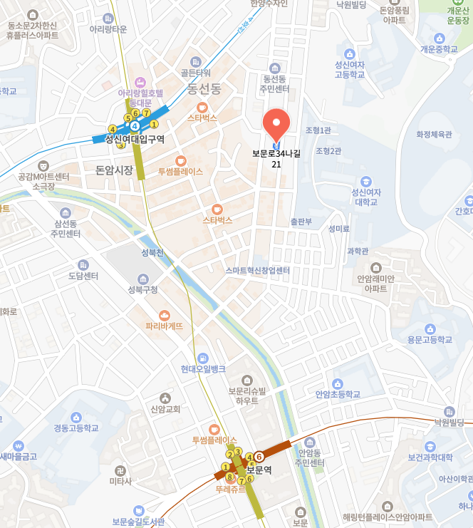 트리지움 청년매입임대주택 위치
