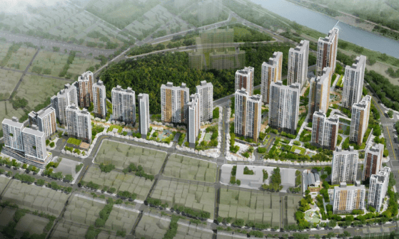 구리역 하이니티 리버파크 조감도